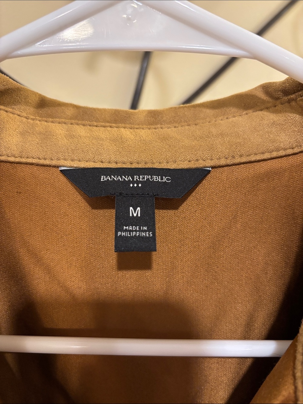 Banana Republic Caramel Brown Shirt Jacket - Picture 2 of 6
